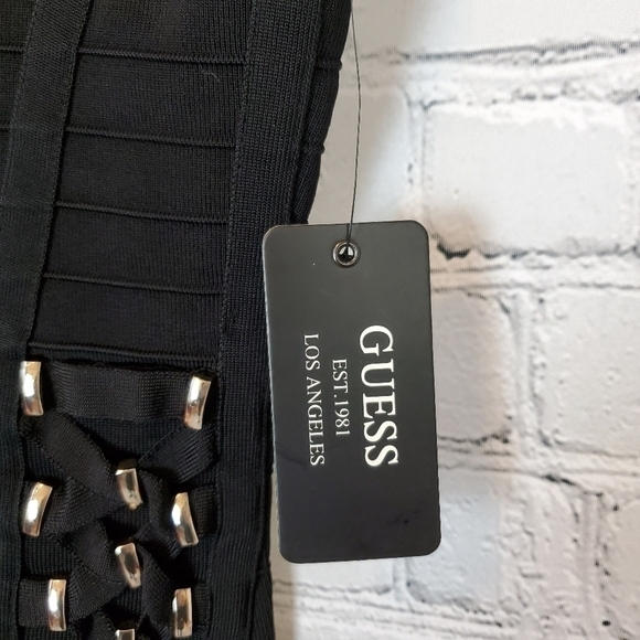 GUESS Black Bandage Dress size XS - Picture 8 of 10